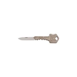 Couteau SOG Key Lame 3.8cm Lisse Satin Manche Inox - KEY102