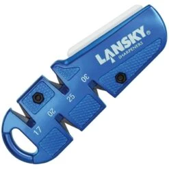 Aiguiseur Quad Sharp 4 Angles Bleu Lansky