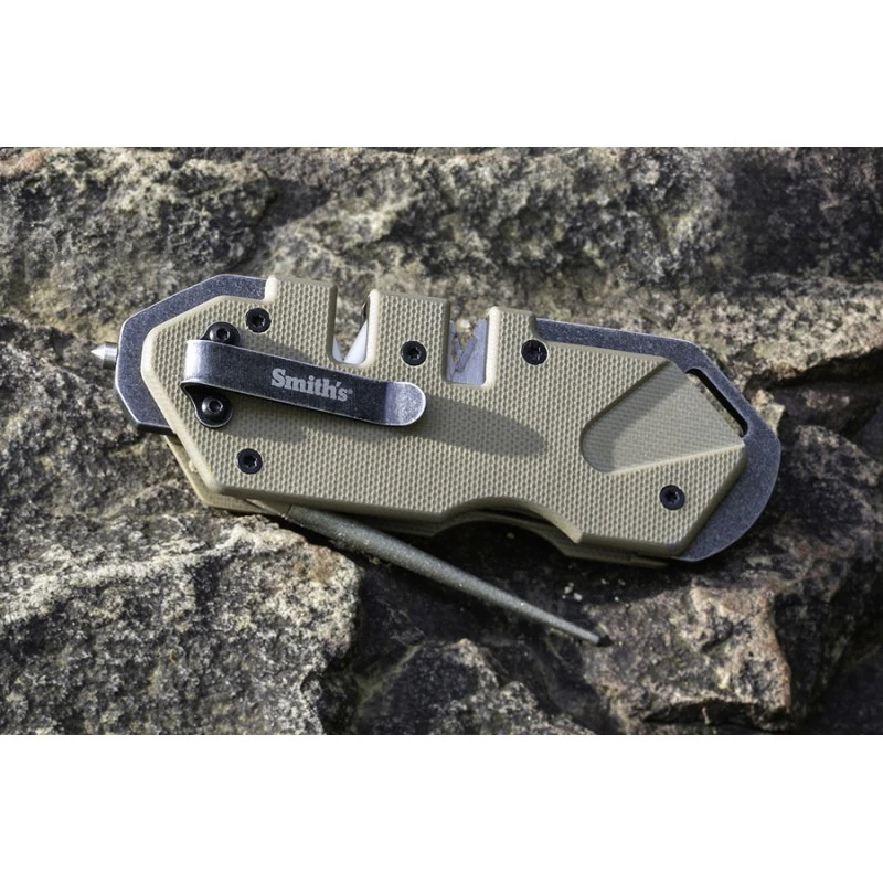 Aiguiseur Tactique PP1 Sable SMITH'S 3 Aiguiseur Tactique PP1 Sable SMITH'S