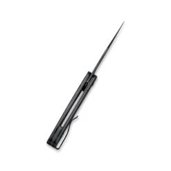 Couteau Appalachian Drifter Lame Lisse Damascus 7.5cm Manche Gris/noir Fibre De Carbone G-10 CIVIVI -Magasin De Couteaux couteau appalachian drifter lame lisse damascus 75cm manche fibre de carbone g 10 civivi 4