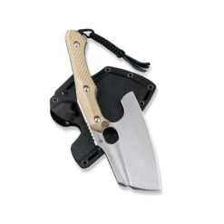 Couteau Aratra Tan CIVIVI Lame Lisse 18cm -Magasin De Couteaux couteau aratra tan civivi lame lisse 18cm 4