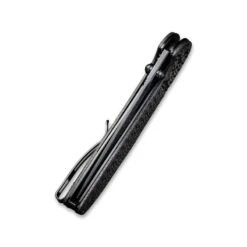 Couteau Badlands Vagabond Lame Lisse Damascus 8.3cm Manche Fibre De Carbone CIVIVI -Magasin De Couteaux couteau badlands vagabond lame lisse damascus 83cm manche fibre de carbone civivi 5