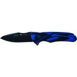 Buck Knives Couteau Buck Sprint OPS Pro Lame 8cm Lisse Noir Manche G10 (fibre De Verre) Noir Et Bleu - 12134 -Magasin De Couteaux couteau buck sprint ops pro lame 8cm lisse noir manche g10 fibre de verre noir et bleu 12139 3
