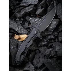 Couteau Chimera Lame Lisse Acier CPM-S35VN 10cm - 814C WE KNIFE -Magasin De Couteaux couteau chimera lame lisse acier cpm s35vn 10cm 814c we knife 4