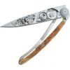 Couteau Deejo Tatoo Montre Lame 9.5cm Lisse Manche Bois De Genévrier -Magasin De Couteaux couteau deejo tatoo montre lame 95cm lisse manche bois de genevrier