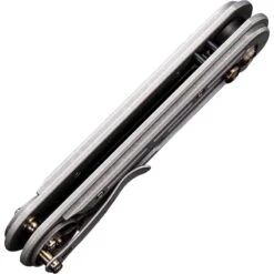 Couteau Double Helix Lame Lisse Acier CPM S35V 8.4cm - 815E WE KNIFE -Magasin De Couteaux couteau double helix lame lisse acier cpm s35v 84cm 815e we knife 2