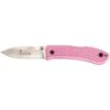 Couteau Ka-Bar Dozier Hunter Lame Lisse 7.6cm Rose -Magasin De Couteaux couteau ka bar dozier hunter lame lisse 76cm rose