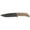 Couteau Ka-Bar Jarosz Turok Lame Lisse 15.9cm Marron -Magasin De Couteaux couteau ka bar jarosz turok lame lisse 159cm marron