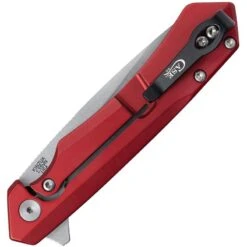 Couteau Kinzua CASE CUTLERY Lame Lisse Tanto 9.5cm Rouge -Magasin De Couteaux couteau kinzua case cutlery lame lisse tanto 95cm rouge 1