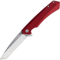 Couteau Kinzua CASE CUTLERY Lame Lisse Tanto 9.5cm Rouge -Magasin De Couteaux couteau kinzua case cutlery lame lisse tanto 95cm rouge 2