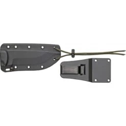 Magasin De Couteaux -Magasin De Couteaux couteau lame lisse noire poignee orange model 5 esee 1