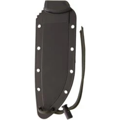Couteau Lame Semi Dentelée étui Noir Model 6 Esee -Magasin De Couteaux couteau lame semi dentelee etui noir model 6 esee 1