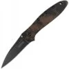 Couteau Leek A/O Camo Marron KERSHAW -Magasin De Couteaux couteau leek ao camo marron kershaw