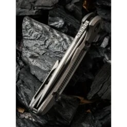 Couteau Minax 2007B WE KNIFE Gris Lame Lisse -Magasin De Couteaux couteau minax 2007b we knife gris lame lisse 6