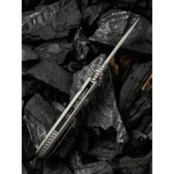 Couteau Minax 2007B WE KNIFE Gris Lame Lisse -Magasin De Couteaux couteau minax 2007b we knife gris lame lisse 7