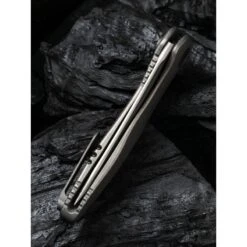 Couteau Mini Synergy Lame Lisse Tanto 7.4cm Acier Inoxydable - 2012A WE KNIFE -Magasin De Couteaux couteau mini synergy lame lisse tanto 74cm acier inoxydable 2012a we knife 2