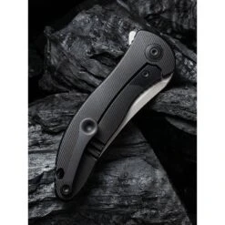 Couteau Mini Synergy Lame Lisse Tanto 7.4cm Acier Inoxydable - 2012B WE KNIFE -Magasin De Couteaux couteau mini synergy lame lisse tanto 74cm acier inoxydable 2012b we knife 1