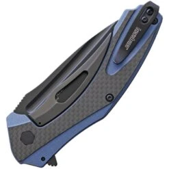 Couteau Natrix XL Bleu Carbone KERSHAW -Magasin De Couteaux couteau natrix xl carbone kershaw 1