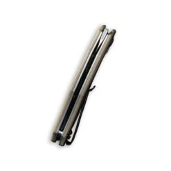 Couteau Plethiros Lame Lisse Acier D2 8.9cm Manche G-10 Tan/Fibre De Carbone CIVIVI -Magasin De Couteaux couteau plethiros lame lisse acier d2 89cm manche g 10 tanfibre de carbone civivi 3