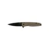 Couteau Shikra Pliable Ontario Knife Company Lame Lisse 8.13cm Manche Titan Et Lin -Magasin De Couteaux couteau shikra pliable ontario knife company lame lisse 813cm manche titan et lin