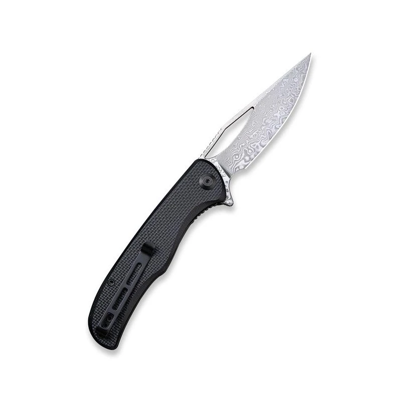 Couteau Shredder Lame Lisse Damascus 9.4cm Manche G-10 (fibre De Verre) CIVIVI 7 Couteau Shredder Lame Lisse Damascus 9.4cm Manche G-10 (fibre De Verre) CIVIVI – Image 5