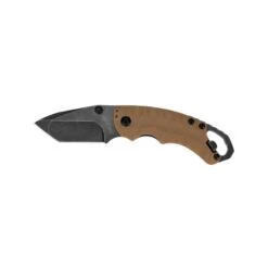Couteau Shuffle II Kershaw Tan Lame Lisse 6.6cm