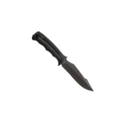 Couteau SOG Seal Strike Lame 12.4cm Semi-dentelée Noir Manche Inox - SS1003 -Magasin De Couteaux couteau sog seal strike lame 124cm semi dentelee noir manche inox ss1003 3