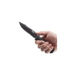 Couteau SOG Seal Strike Lame 12.4cm Semi-dentelée Noir Manche Inox - SS1003 -Magasin De Couteaux couteau sog seal strike lame 124cm semi dentelee noir manche inox ss1003 7