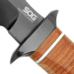 Couteau SOG Super Bowie Lame 19cm Lisse Noir Manche Cuir - SB1T -Magasin De Couteaux couteau sog super bowie lame 19cm lisse noir manche cuir sb1t 7
