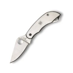Couteau Ciseau Spyderco ClipiTools Lame 5.1cm Lisse Satin Manche Inox - C169P