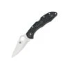 Couteau Spyderco Delica Lame 7.3cm Lisse Acier Inoxydable (Nylon Renforcé) - C11PBK -Magasin De Couteaux couteau spyderco delica lame 73cm lisse satin manche frn nylon renforce c11pbk