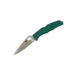 Couteau Spyderco Endura Lame 9.5cm Lisse Satin Manche FRN (Nylon Renforcé) - C10FPGR
