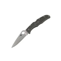 Couteau Spyderco Endura Lame 9.5cm Lisse Satin Manche FRN (Nylon Renforcé) - C10FPGY