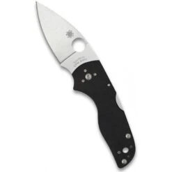 Couteau Spyderco Lil Native Lame 6.1cm Lisse Satin Manche G-10 (Fibre De Verre) - C230MBGP
