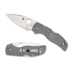Couteau Spyderco Native 5 Maxamet Lame 7.5cm Lisse Manche FRN (Nylon Renforcé) - C41PGY5