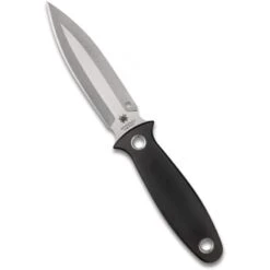 Couteau Spyderco Nightstick Lame Lisse Acier 10.5cm Manche Noir G-10 (fibre De Verre) - FB47GP -Magasin De Couteaux couteau spyderco nightstick lame lisse acier 105cm manche noir g 10 fibre de verre fb47gp 3