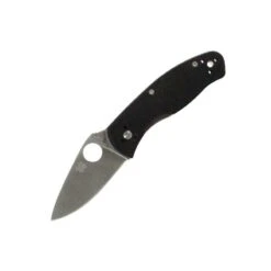 Couteau Spyderco Persistence Lame 7cm Lisse Satin Manche G-10 (Fibre De Verre) - C136GP