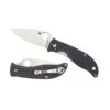 Couteau Spyderco Polestar Lame 8.4cm Lisse Acier Manche G-10 (Fibre De Verre) - C220GPGY -Magasin De Couteaux couteau spyderco polestar lame 84cm lisse acier manche g 10 fibre de verre c220gpgy