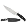 Couteau Spyderco Respect Lame Lisse Acier 20.2cm Manche Noir G-10 (fibre De Verre) - FB44GP -Magasin De Couteaux couteau spyderco respect lame lisse acier 202cm manche noir g 10 fibre de verre fb44gp