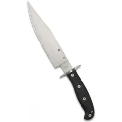 Couteau Spyderco Respect Lame Lisse Acier 20.2cm Manche Noir G-10 (fibre De Verre) - FB44GP -Magasin De Couteaux couteau spyderco respect lame lisse acier 202cm manche noir g 10 fibre de verre fb44gp 3