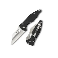Couteau Spyderco Yojimbo 2 Lame 7.9cm Lisse Satin Manche G-10 (Fibre De Verre) - C85GP2