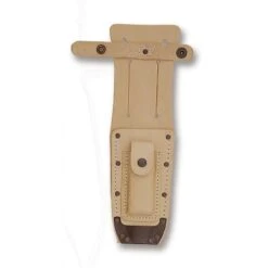 Couteau Survival 499 Ontario Knive Co Lame Noir Lisse 12.7cm Manche Cuir -Magasin De Couteaux couteau survival 499 ontario knive co lame noir lisse 127cm manche cuir 1