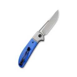 Couteau Trailblazer Lame Lisse Acier 14C28N 7.5cm Manche Bleu G-10 (fibre De Verre) CIVIVI -Magasin De Couteaux couteau trailblazer lame lisse acier 14c28n 75cm manche bleu g 10 fibre de verre civivi 4