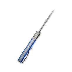 Couteau Trailblazer Lame Lisse Acier 14C28N 7.5cm Manche Bleu G-10 (fibre De Verre) CIVIVI -Magasin De Couteaux couteau trailblazer lame lisse acier 14c28n 75cm manche bleu g 10 fibre de verre civivi 5
