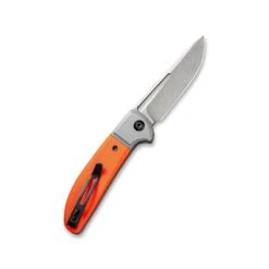 Couteau Trailblazer Lame Lisse Acier 14C28N 7.5cm Manche Orange G-10 (fibre De Verre) CIVIVI -Magasin De Couteaux couteau trailblazer lame lisse acier 14c28n 75cm manche orange g 10 fibre de verre civivi 4