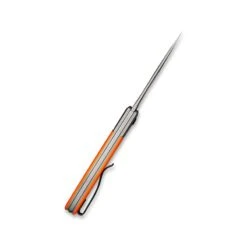 Couteau Trailblazer Lame Lisse Acier 14C28N 7.5cm Manche Orange G-10 (fibre De Verre) CIVIVI -Magasin De Couteaux couteau trailblazer lame lisse acier 14c28n 75cm manche orange g 10 fibre de verre civivi 5