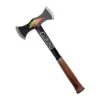 Hache Black Eagle Double Tête ESTWING Manche Cuir