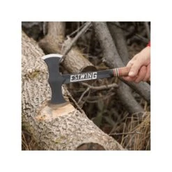 Hache Black Eagle Double Tête ESTWING Manche Cuir -Magasin De Couteaux hache black eagle double tete estwing manche cuir 5