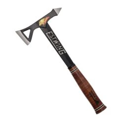 Hache Tomahawk Black Eagle ESTWING Manche Cuir