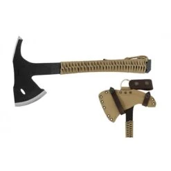 Hache Tomahawk Militaire Sentinel CONDOR Tan -Magasin De Couteaux hache tomahawk militaire sentinel condor tan 2